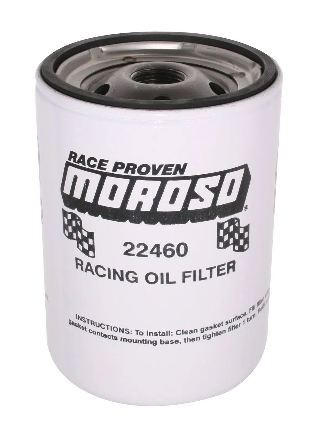 22460 – MOROSO Oil Filter, Steel Mesh 27 Microns Canister